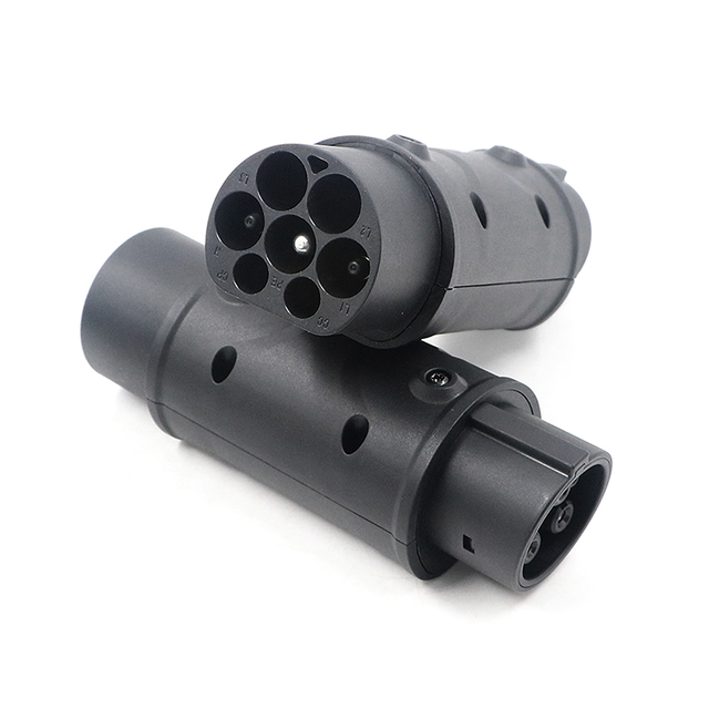 EVTAURUS Tipo 2 a Tipo 1 Adattatore Caricatore EV ICE 62196 Plug all'adattatore di ricarica J1772