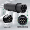 Adattatore EVtaurus Tipo 2 a GBT EV (IEC 62196 a GB/T) Carica EV cinesi nelle stazioni di tipo 2
