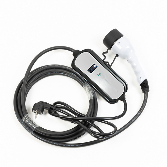 Caricatore EV portatile per veicolo elettrico da casa regolabile 16A 32A