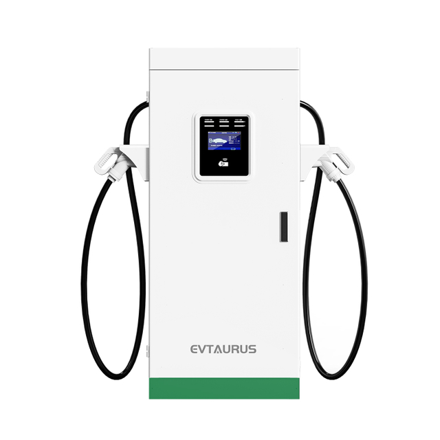 Stazione di ricarica EV commerciale Fast da 80kW DC con pistola singola CCS2 per uso commerciale