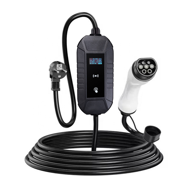 2025 AC 3.5/7KW Caricatore EV portatile Tipo 2 IEC 62196 Nuova energia 