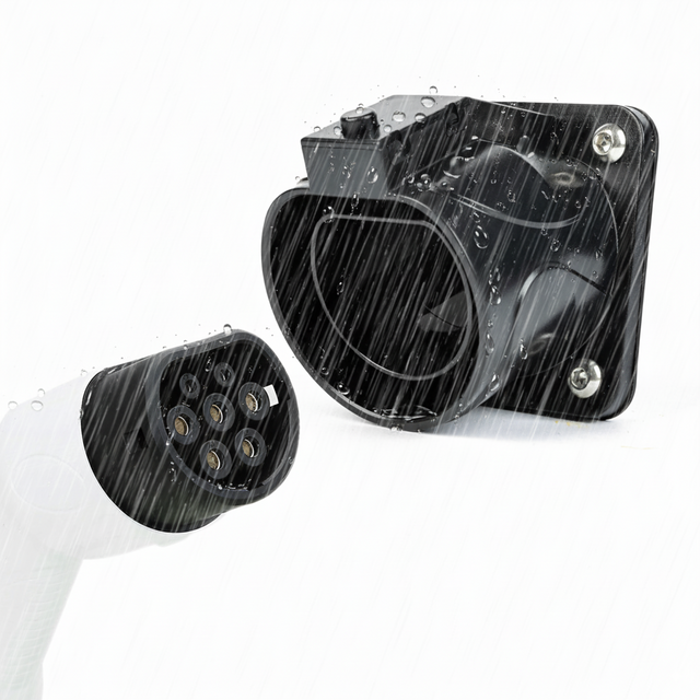 IEC 62196-2 Tipo 2 Porta della presa fittizia per la stazione di ricarica EV