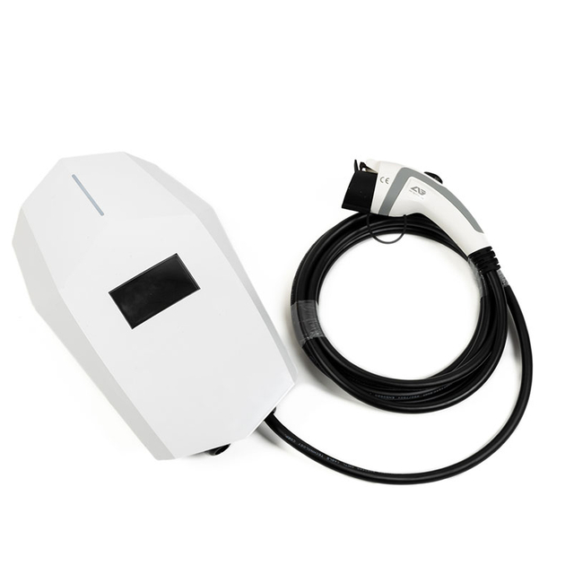 16A/32A JT10 OCPP 1.6J 4G WiFi LAN Commerciale EV Wallbox （3.6KW 7.2KW 11KW 22KW） con IEC 62196-2 o SPING SAEJ1772